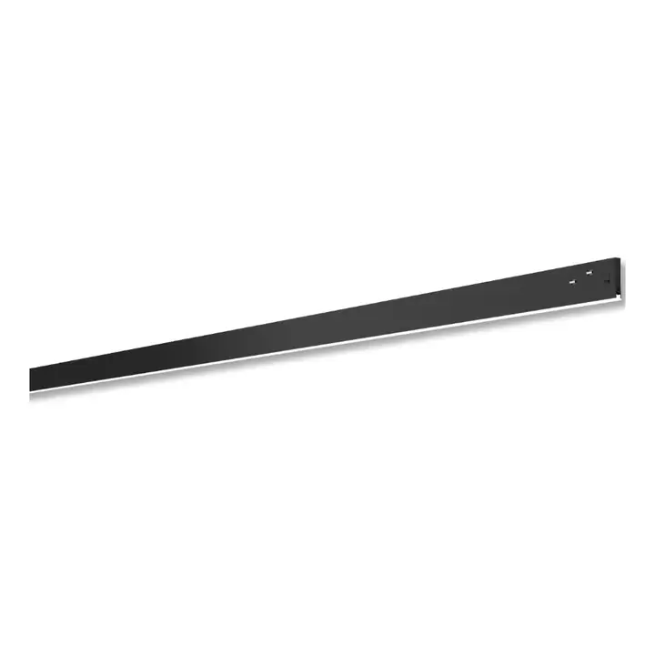 Axen linear track module in black running the width of the frame
